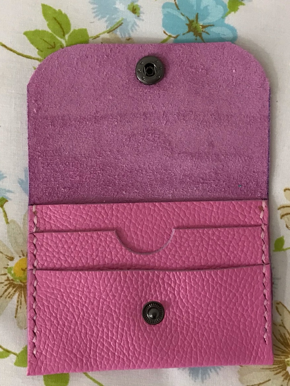 Handmade Genuine Leather Women’s Wallet Cardholder